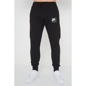 Nike Air Mens Fleece Joggers In Black Cotton - Size X-Large Nike Air Mens Fleece Joggers In Black Cotton - Size X-Large