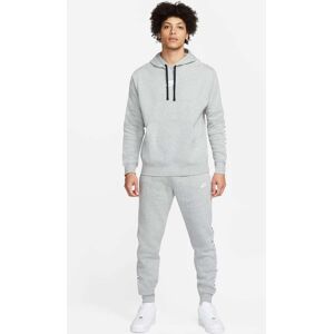 Nike Sportswear Sport Essential Mens Fleece Hooded Tracksuit Grey/white Cotton - Size Small Nike Sportswear Sport Essential Mens Fleece Hooded Tracksuit Grey/white Cotton - Size Small