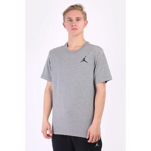 Nike Jordan Jumpman Embroidered Mens T Shirt In Grey Jersey - Size 2xl Nike Jordan Jumpman Embroidered Mens T Shirt In Grey Jersey - Size 2xl