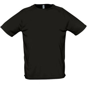 SOLS XL Black Performance T-Shirt SOLS XL Black Performance T-Shirt