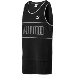 Puma Xtreme Mens Tank Long Sleeveless Gym Training Vest Black 573545 01 Textile - Size Small Puma Xtreme Mens Tank Long Sleeveless Gym Training Vest Black 573545 01 Textile - Size Small