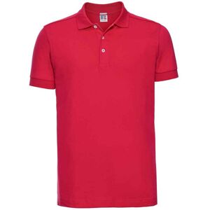Russell Athletic Mens Pique Stretch Polo Shirt (Classic Red) - Size 2xl Russell Athletic Mens Pique Stretch Polo Shirt (Classic Red) - Size 2xl