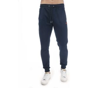Ellesse Men's Navy Track Pants - Cotton & Polyester - Regular Fit Ellesse Men's Navy Track Pants - Cotton & Polyester - Regular Fit