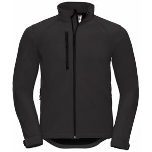 Russell Athletic Mens Water Resistant & Windproof Softshell Jacket (Black) - Size 4xl Russell Athletic Mens Water Resistant & Windproof Softshell Jacket (Black) - Size 4xl