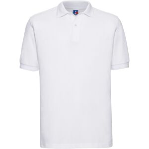Russell Athletic Mens Polycotton Pique Hardwearing Polo Shirt (White) - Size 3xl Russell Athletic Mens Polycotton Pique Hardwearing Polo Shirt (White) - Size 3xl