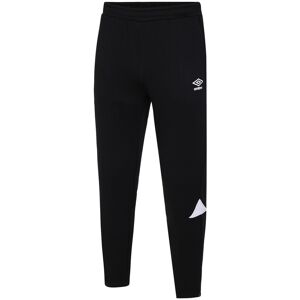 Umbro Mens Total Tapered Training Jogging Bottoms (Black/white) - Size Large Umbro Mens Total Tapered Training Jogging Bottoms (Black/white) - Size Large