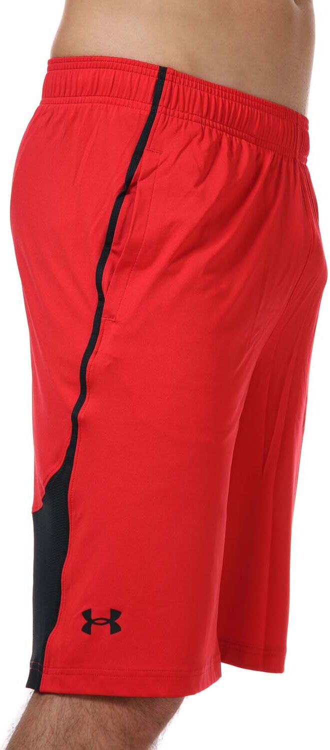 Under Armour Mens Ua Raid 2.0 Shorts In Red - Size X-Large