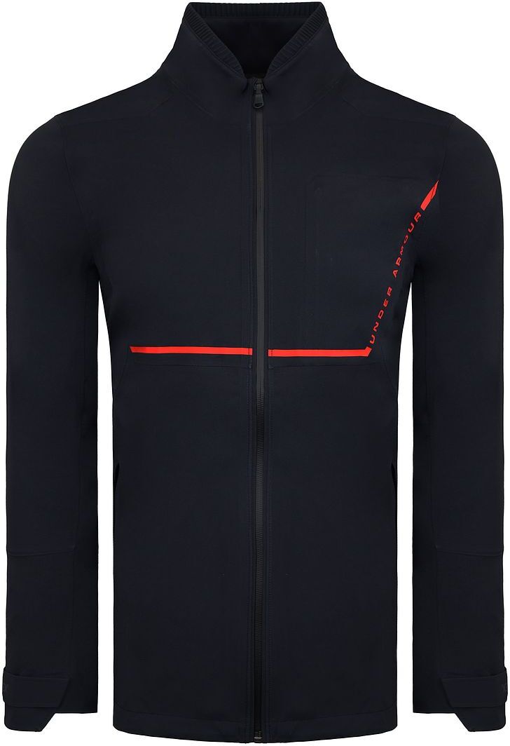 Under Armour Gore-Tex Storm Paclite Mens Black Track Jacket - Size Small