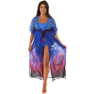 Seaspray Womens Eleanor Florence Kaftan - Pink - Size Small/medium Seaspray Womens Eleanor Florence Kaftan - Pink - Size Small/medium