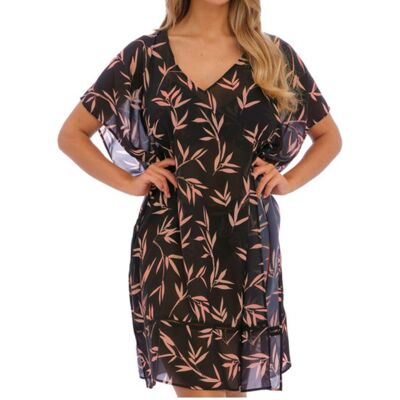 Fantasie Womens Luna Bay Kaftan - Black Polyamide - Size Large Fantasie Womens Luna Bay Kaftan - Black Polyamide - Size Large