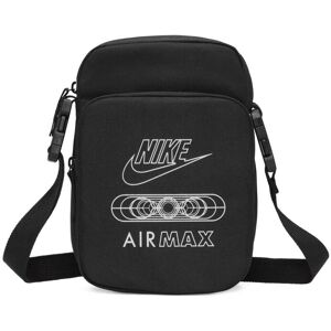 Nike Unisex Air Max Heritage Crossbody Bag (4 Litre) – Black - One Size Nike Unisex Air Max Heritage Crossbody Bag (4 Litre) – Black - One Size