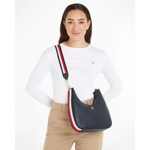 Tommy Hilfiger Th Essential Corp Womens Crossover Bag - Blue - One Size Tommy Hilfiger Th Essential Corp Womens Crossover Bag - Blue - One Size