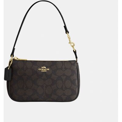 Coach Womens Nolita 19 In Signature Canvas - Beige - One Size Coach Womens Nolita 19 In Signature Canvas - Beige - One Size