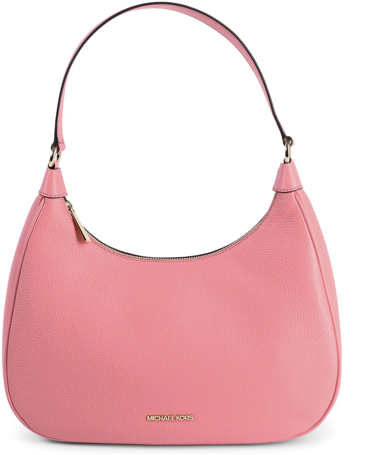 Michael Kors Womens Leather Large Hobo Shoulder Bag - Rose - One Size