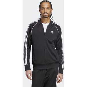 Adidas Originals Mens Adicolor Classics Sst Track Jacket - Black Recycled Material - Size Small