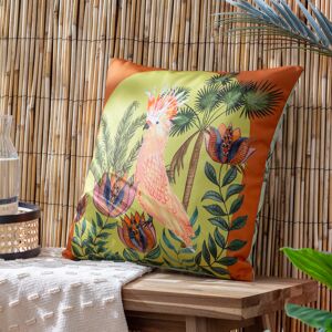 Wylder Cockatoo Exotic Outdoor Cushion Cover - Multicolour - Size 43 Cm X 43 Cm Wylder Cockatoo Exotic Outdoor Cushion Cover - Multicolour - Size 43 Cm X 43 Cm