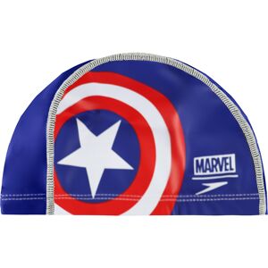 Speedo Childrens Unisex Marvel Blue Junior Printed Swim Slogan Pace Cap 8 11307c842 - Blue & Red - One Size Speedo Childrens Unisex Marvel Blue Junior Printed Swim Slogan Pace Cap 8 11307c842 - Blue & Red - One Size