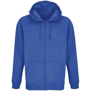 Sols Unisex Adult Carter Full Zip Hoodie (Royal Blue) - Size Medium Sols Unisex Adult Carter Full Zip Hoodie (Royal Blue) - Size Medium