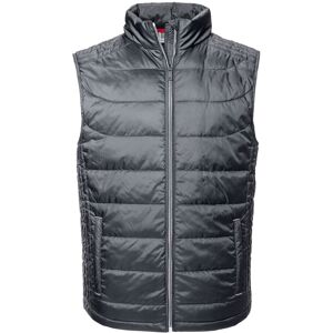Russell Athletic Mens Nano Padded Body Warmer (Iron Grey) - Size 2xl Russell Athletic Mens Nano Padded Body Warmer (Iron Grey) - Size 2xl