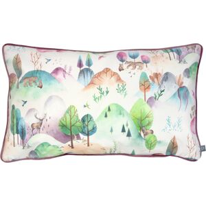 Prestigious Textiles Woodland Walk Piped Feather Filled Cushion - Purple Cotton - One Size Prestigious Textiles Woodland Walk Piped Feather Filled Cushion - Purple Cotton - One Size