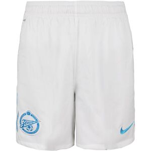 Nike Childrens Unisex Zenit St. Petersburg Stretch Waist Graphic Logo White Kids Shorts - Short Nike Childrens Unisex Zenit St. Petersburg Stretch Waist Graphic Logo White Kids Shorts - Short