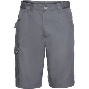 Russell Athletic Mens Polycotton Work Shorts (Convoy Grey) - Dark Grey - Size 42 Regular Russell Athletic Mens Polycotton Work Shorts (Convoy Grey) - Dark Grey - Size 42 Regular