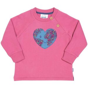 Kite Clothing Girls Planet Love Sweatshirt - Pink Cotton - Size 0-3m Kite Clothing Girls Planet Love Sweatshirt - Pink Cotton - Size 0-3m