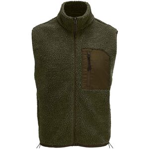 Sols Unisex Adult Fury Sherpa Body Warmer (Army/dark Army) - Green - Size Medium Sols Unisex Adult Fury Sherpa Body Warmer (Army/dark Army) - Green - Size Medium