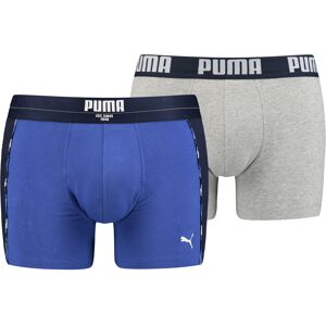 Puma Statement Mens Boxer Shorts Pants 2 Pack 907599 01 - Multicolour Textile - Size X-Large Puma Statement Mens Boxer Shorts Pants 2 Pack 907599 01 - Multicolour Textile - Size X-Large