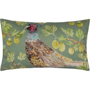 Evans Lichfield Grove Pheasant Outdoor Cushion Cover - Olive - One Size Evans Lichfield Grove Pheasant Outdoor Cushion Cover - Olive - One Size