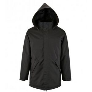 Sols Unisex Adults Robyn Padded Jacket (Black) - Size 4xl Sols Unisex Adults Robyn Padded Jacket (Black) - Size 4xl
