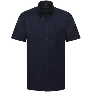 Russell Athletic Collection Mens Short Sleeve Easy Care Oxford Shirt (Bright Navy) - Multicolour - Size 14.5 Inch Russell Athletic Collection Mens Short Sleeve Easy Care Oxford Shirt (Bright Navy) - Multicolour - Size 14.5 Inch
