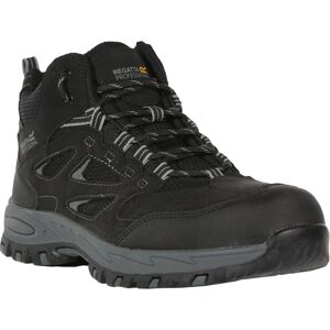 Regatta Mens Mudstone Safety Boots (Black/granite) - Size Uk 11 Regatta Mens Mudstone Safety Boots (Black/granite) - Size Uk 11
