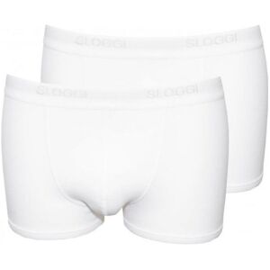 Sloggi Mens Men Basic Short 2p - White Polyamide - Size Medium Sloggi Mens Men Basic Short 2p - White Polyamide - Size Medium
