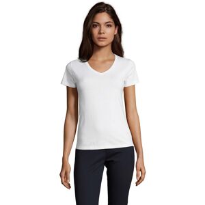 Sols Womens/ladies Imperial V Neck T-Shirt (White) - Size X-Large Sols Womens/ladies Imperial V Neck T-Shirt (White) - Size X-Large