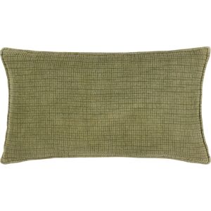 Yard Ribble Acid Wash Cushion Cover - Khaki Cotton - Size 40 Cm X 60 Cm Yard Ribble Acid Wash Cushion Cover - Khaki Cotton - Size 40 Cm X 60 Cm