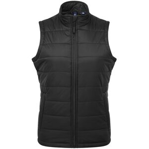 Premier Womens/ladies Recyclight Gilet (Black) - Size X-Small Premier Womens/ladies Recyclight Gilet (Black) - Size X-Small
