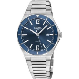Gevril Mens High Line 48401b Swiss Automatic Sellita Sw200 Watch - Silver - One Size Gevril Mens High Line 48401b Swiss Automatic Sellita Sw200 Watch - Silver - One Size