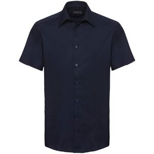 Russell Athletic Collection Mens Short Sleeve Easy Care Tailored Oxford Shirt (Bright Navy) - Multicolour - Size 15 Inch Russell Athletic Collection Mens Short Sleeve Easy Care Tailored Oxford Shirt (Bright Navy) - Multicolour - Size 15 Inch