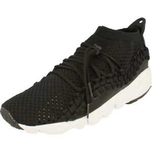 Nike Womens Air Footscape Nm Woven Flyknit Mens Black Trainers - Size Uk 10 Nike Womens Air Footscape Nm Woven Flyknit Mens Black Trainers - Size Uk 10