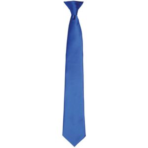 Premier Unisex Adult Satin Tie (Royal Blue) - One Size Premier Unisex Adult Satin Tie (Royal Blue) - One Size