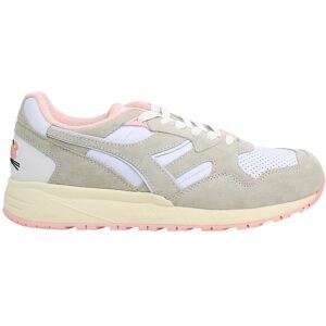 Diadora Lc23 N9002 Mens White/pink Trainers - Size Uk 3.5 Diadora Lc23 N9002 Mens White/pink Trainers - Size Uk 3.5