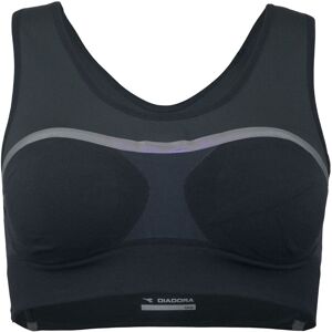 Diadora Glamfit Womens Black Sports Bra Textile - Size Small Diadora Glamfit Womens Black Sports Bra Textile - Size Small