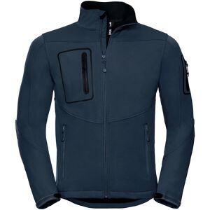 Russell Athletic Mens Sports Soft Shell Jacket (French Navy) - Size Medium Russell Athletic Mens Sports Soft Shell Jacket (French Navy) - Size Medium