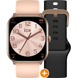 Ice-Watch Ice Watch Ice Smart - Ice 1.0 - Rg - 2 Bands - Nude - Black Unisex'S Pink 022250 Silicone - One Size Ice-Watch Ice Watch Ice Smart - Ice 1.0 - Rg - 2 Bands - Nude - Black Unisex'S Pink 022250 Silicone - One Size