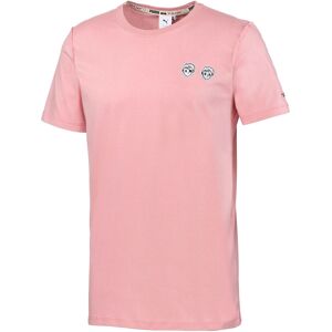 Puma X Tyakasha Tee Mens T-Shirt Embroidered Pink Top 595735 14 - Size X-Small Puma X Tyakasha Tee Mens T-Shirt Embroidered Pink Top 595735 14 - Size X-Small