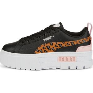 Puma Girls Mayze Wild Mens Black Trainers Imitation Leather - Size Uk 5 Puma Girls Mayze Wild Mens Black Trainers Imitation Leather - Size Uk 5