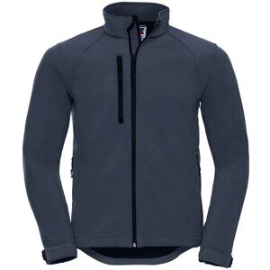 Russell Athletic Mens Plain Soft Shell Jacket (French Navy) - Size 4xl Russell Athletic Mens Plain Soft Shell Jacket (French Navy) - Size 4xl