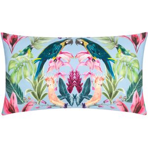 Wylder Kali Birds Exotic Outdoor Cushion Cover - Blue - Size 30 Cm X 50 Cm Wylder Kali Birds Exotic Outdoor Cushion Cover - Blue - Size 30 Cm X 50 Cm