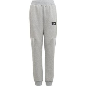 Adidas Sportswear Childrens Unisex Future Icons 3-Stripes Tapered-Leg Pants - Grey Cotton - Size 15-16y Adidas Sportswear Childrens Unisex Future Icons 3-Stripes Tapered-Leg Pants - Grey Cotton - Size 15-16y